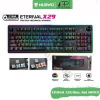 ราคา Nubwo X29KEYBOARD(คีย์บอร์ด)Gaming รุ่นEternal x29(Blue, Red) (3945084616)