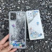 ราคา SAMSUNG สําหรับsamsung A52 A52sหมายเหตุ 10 Lite A32 A53 A13 A23 A72 A33 APPไอคอนลอยGlitter Liquid Bling Quicksandปกหลัง (26718422191)