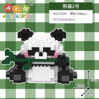 ราคา อาคารบล็อกของเล่นผู้ใหญ่ประกอบแพนด้าอาคารบล็อกของเล่นสร้างสรรค์การศึกษาประกอบของเล่นหรือ (47411749200)