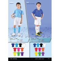 ราคา ขายส่งแพค10ตัว เสื้อกีฬาเด็ก เสื้อฟุตบอลเด็ก Grand sport 11-547 Kid (8257340558)