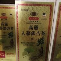 ราคา ชาโสมเกาหลีแท้ 100% สินค้านำเข้า Korean Ginseng Gingko Tea (6135110423)