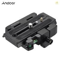 ราคา Andoer กล้องวิดีโอขาตั้งกล้อง Quick Release Clamp Adapter พร้อมแผ่น Quick Release สําหรับ Manfrotto 501 500AH 701HDV 503HDV Q5 หัว (41700800633)