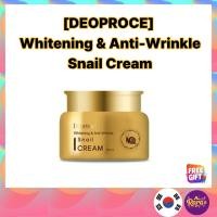 ราคา [DEOPROCE] Whitening & Anti-Wrinkle Snail Cream 100ml (54510262091)