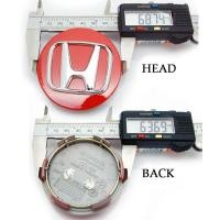 ราคา ฝาครอบดุมล้อ ดุมล้อ HONDA Accord , Steam , Civic FD , CRV สีแดง (13019976296)