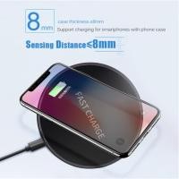 ราคา ที่ชาร์จแบตไร้สาย หัวชาร์จ Wireless Charger สำหรับ IPhone และSumsung (2377109200)