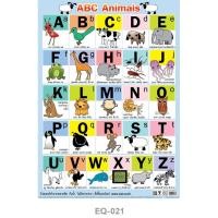 ราคา โปสเตอร์กระดาษ ABC Animals #EQ-021 โปสเตอร์กระดาษ โปสเตอร์สื่อการเรียนการสอน (14428241503)
