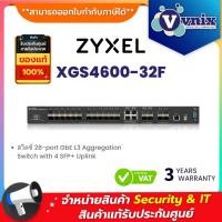 ราคา Zyxel XGS4600-32F สวิตซ์ 28-port GbE L3 Aggregation Switch with 4 SFP+ Uplink By Vnix Group (23248435983)