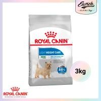 ราคา [DCN] Royal Canin Dog Food Mini Light Weight Care 3kg (52404540725)