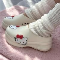 ราคา ส่งต่อadidasคิตตี้ของแท้มีกล่องHello Kitty x adidas Adifom Stan Smith MuleClassic Comfort Non-Slip Enclosed Toe Slippers (41407917370)