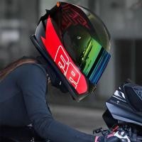 ราคา New 2024! หมวกกันน็อก หมวกกันน๊อคเต็มใบ index HD กันแสงสะท้อน รถจักรยานยนต์ Motorcycle helmet (23453688700)