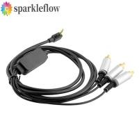 ราคา SPARKLEFLOW สายคอมโพสิต RCA ชาย Tranfer สําหรับ PSP 2000 3000 3 RCA (46760891566)