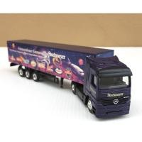 ราคา 1/87 Trailer Ad Truck หัวลากสีม่วง รุ่น Benz Actros โฆษณา Stock Meyer (รถยาว 19 cm) (3267544469)