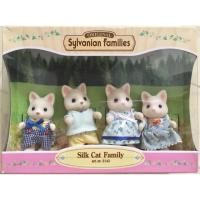 ราคา Sylvanian Families Silk Cat Family (283942928)