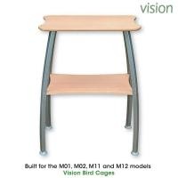 ราคา Vision Bird Cage Stand - Knock Down Style - Medium - 55 L x 35.5 W x 78 cm H (22 L x 13.5 W x 30.75 in H) (51160415552)
