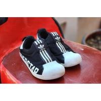 ราคา (เท้า 17cm)รองเท้าผ้าใบอดิดาสเด็ก รองเท้าadidasเด็ก รองเท้าadidas ผ้าใบadidasเด็ก (28473450625)