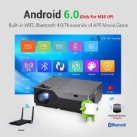 ราคา AUN M18UP Android โปรเจคเตอร์ FullHD 1080P (วิดีโอที่ถ่ายตัวอย่าง ภาพ140”) (5672797309)