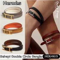 ราคา Hermès Behapi Series Bracelet แอร์เมสร้อยข้อมือวงกลมคู่/ใส่ได้สองด้าน/ทรงเดียวกันทั้งชายและหญิง (49660706221)