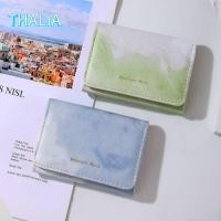 ราคา กระเป๋าสตางค์ผู้หญิง ลายหินอ่อน มีหลายช่องใส่บัตร ออกแบบเรียบง่ายจากหนังบางเฉียบ (50201441669)