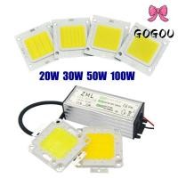 ราคา GOGOU Light Source / Warm white สําหรับโคมไฟหลอดไฟน้ําท่วมพร้อมไดร์เวอร์พาวเวอร์ซัพพลาย (49261676393)