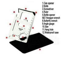 ราคา การ์ดเครื่องมืออเนกประสงค์ 11 in 1 knife 001 (11629271)