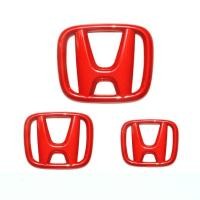 ราคา โลโก้ Honda jazz / city / hrv / civic / brv / โลโก้ h สีแดงมันวาว / สัญลักษณ์ (ด้านหน้าและด้านหลัง) (11313756176)