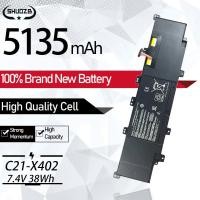 ราคา New C21-X402 Laptop Battery For ASUS VivoBook S300 S400 S400C S400CA S400E X402 X402C X402CA series 7.4V 38Wh 5135mAh SH (28803378112)