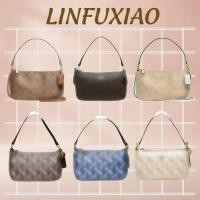 ราคา Top Handle Pouch In Horse print & Signature 36674 58321 (52708161660)
