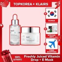 ราคา KLAIRS ★ที่รัก เคลร์ส★/ชุด/ Freshly Juiced Vitamin Drop & Vitamin E Mask[จัดส่งจากเกาหลี]/ TOPKOREA/ (44608491315)