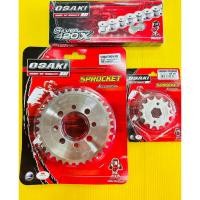 ราคา โซ่สเตอร์ sonic 420-120L-14-34T เลสosaki โซ่สเตอร์ dash ls125 sonic เลส (7829680364)