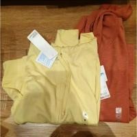 ราคา พร้อมส่ง! เสื้อแจ็คเก็ต Uniqlo airism (สีส้ม XL) (8466552991)