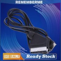 ราคา 1.8m RGB SCART สาย TV AV การเชื่อมต่อเกมสายไฟสายวิดีโอเกมสําหรับ PS1 PS2 PS3 Line คอนโซล (40476898293)