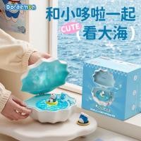 ราคา ร้าน พร้อมส่ง✨ ลำโพงบลูทูธโดเรม่อน มีไฟ ลิขสิทธิ์แท้ Doraemon Shell Lamp Speaker (44174290504)