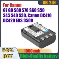 ราคา 1000mAh คุณภาพสูง NB-2LH แบตเตอรี่สําหรับ Canon G7 G9 S80 S70 S60 S50 S45 S40 S30, สําหรับ Canon DC410 DC420 EOS 350D (45960682456)
