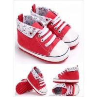 ราคา รองเท้า Kasut Baby PREWALKER HI CUT (สีแดง) (23369205693)