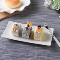 ราคา จานอาหารตะวันตกจานซูชิญี่ปุ่นเซรามิกจานสี่เหลี่ยมจานครัวเรือนสร้างสรรค์ขนมขบเคี้ยวจานเค้กสเต็กบนโต๊ะอาหาร (57811553544)