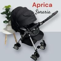 ราคา ⚡️ 12.12 มีโค๊ดลด 15% ⚡️รถเข็นเด็ก Aprica Soraria เข็นได้ 2 ทาง มือสอง สภาพดี (23575030954)