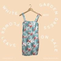 ราคา ส่งต่อ F Fashion Paris White dress with green garden (22772700364)