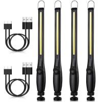 ราคา COB LED Flashlight Magnetic Work Light USB Rechargeable Torch Hook Portable Lantern Inspection Ligh (56902310422)
