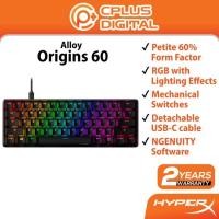 ราคา HyperX Alloy Origins 60 Mechanical Gaming Keyboard HX Red Petite 60% Form Factor Mechanical Switches NGENUITY Software (40779159348)