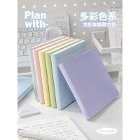 ราคา Planwith Pocket Square Notebook Portable Portable Small Notebook Student High-value Checkered Blank Notepad (53661189189)