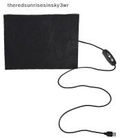 ราคา (the) Carbon Fibre USB Temperature Control Warmer Heating Pad 3 Gear DIY Thermal (TH) (55360080967)