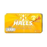 ราคา ฮอลล์ ลูกอมน้ำผึ้งผสมเลมอน Halls Soother Honey Lemon Candy 22.4g. (53009437456)