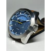 ราคา นาฬิกาสายหนังคลาสสิค DIESEL รุ่น DZ1661 ตัวเรือนสแตนเลส สายหนังวัวสีน้ำตาล หน้าปัดสีฟ้า ของแท้ 100 % (27118636346)