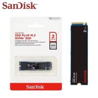 ราคา SanDisk Plus M.2 NVMe SSD 500GB 1TB 2TB - PCIE Gen 3.0, SDSSDA3N-1T00-G26 (24536687361)