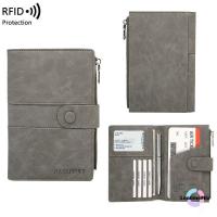 ราคา LontimeMio] ผู้หญิงผู้ชาย PU RFID Passport Cover Passport Protector Multi-Function บัตรเครดิต ID Card กระเป๋าสตางค์กันน้ําธุรกิจเอกสารใหม่ (55755959658)