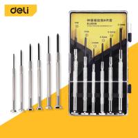 ราคา Deli ไขควงแว่นตา ไขควงซ่อมนาฬิกา ไขควงซ่อมแว่นตา 6 ชิ้น ไขควงอเนกประสงค์ ไขควงเล็ก ชุดไขควงขนาดเล็กเซ็ต Screwdriver (8852399189)
