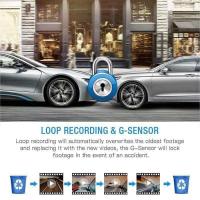 ราคา BUB DVR รถยนต์กล้องติดรถยนต์ Full HD 1080P 170 ° มุมกว้าง G-Sensor (27555056293)