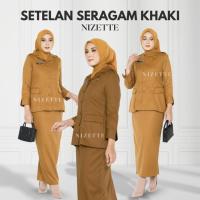 ราคา ชุดเครื่องแบบ PNS Teacher PDH สีกากี - NIZETTE (55751527242)
