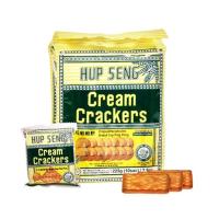 ราคา Hup Seng Cream Crackers ขนมปังแครกเกอร์ ฮับเส็ง ถุงหูหิ้ว ข้างในเป็นห่อเล็กๆ 10 ซอง 225g(10sac) (7732406848)