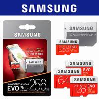 ราคา SAMSUNG EVO+ Class 10 Micro SD 256GB TF SD Cards Memory Card (17177368458)
